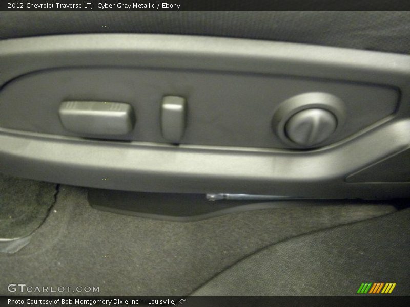 Cyber Gray Metallic / Ebony 2012 Chevrolet Traverse LT