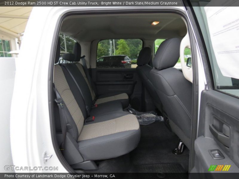 Bright White / Dark Slate/Medium Graystone 2012 Dodge Ram 2500 HD ST Crew Cab Utility Truck