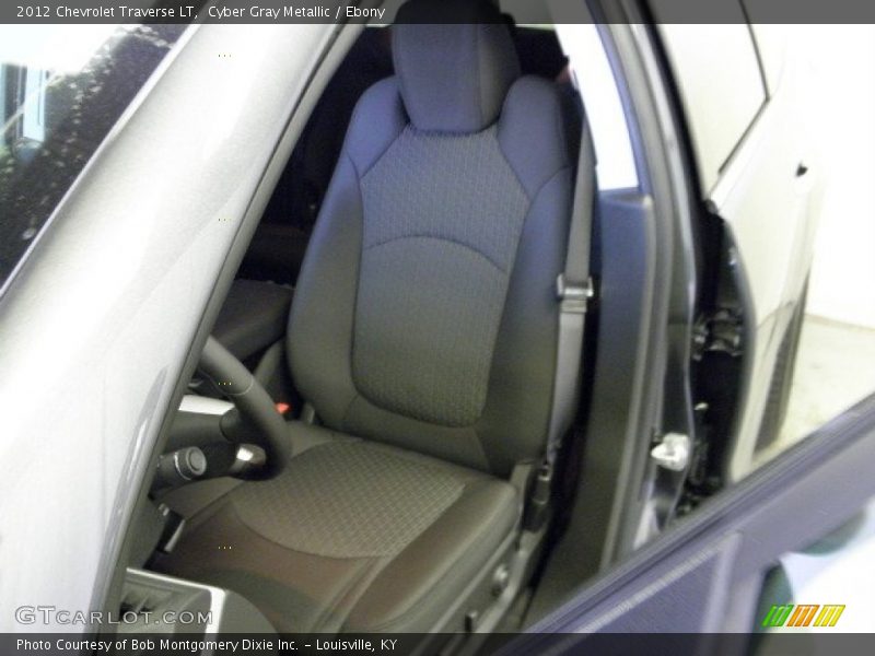 Cyber Gray Metallic / Ebony 2012 Chevrolet Traverse LT