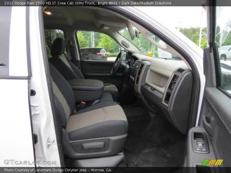 Bright White / Dark Slate/Medium Graystone 2012 Dodge Ram 2500 HD ST Crew Cab Utility Truck