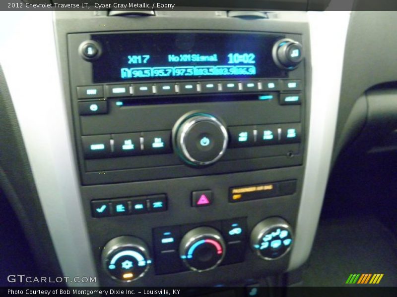 Cyber Gray Metallic / Ebony 2012 Chevrolet Traverse LT