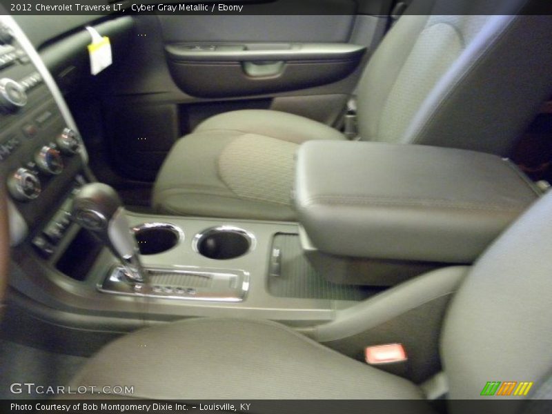 Cyber Gray Metallic / Ebony 2012 Chevrolet Traverse LT