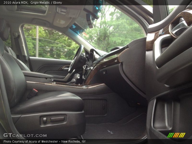 Grigio Metallic / Ebony 2010 Acura MDX