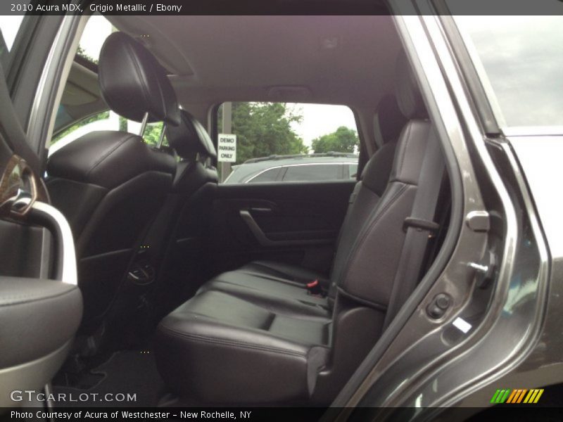 Grigio Metallic / Ebony 2010 Acura MDX