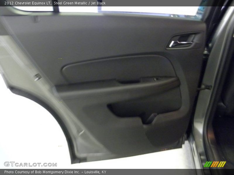 Steel Green Metallic / Jet Black 2012 Chevrolet Equinox LT