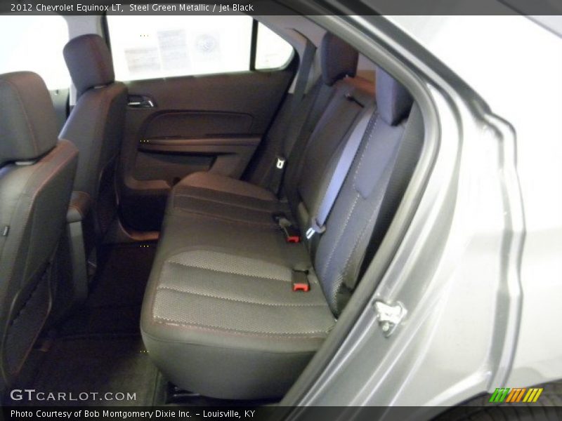 Steel Green Metallic / Jet Black 2012 Chevrolet Equinox LT