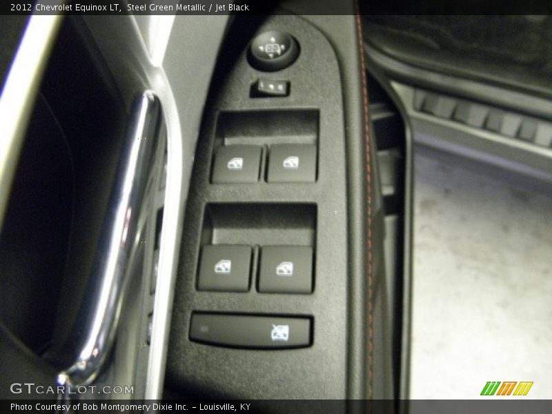 Steel Green Metallic / Jet Black 2012 Chevrolet Equinox LT