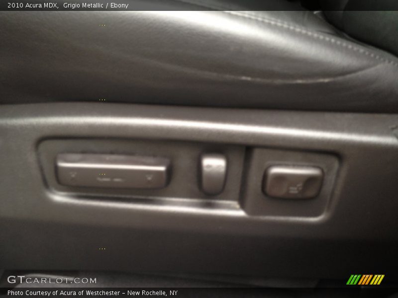 Grigio Metallic / Ebony 2010 Acura MDX