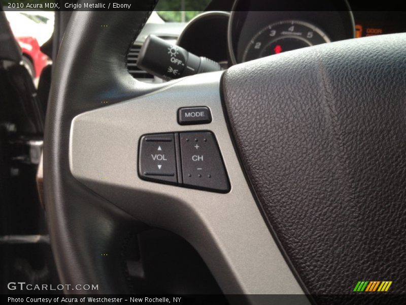 Grigio Metallic / Ebony 2010 Acura MDX