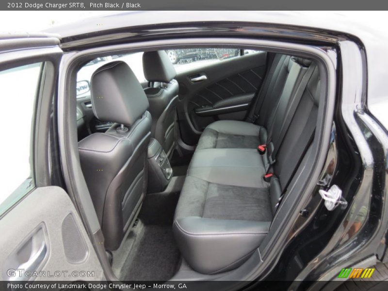 Rear Seat of 2012 Charger SRT8