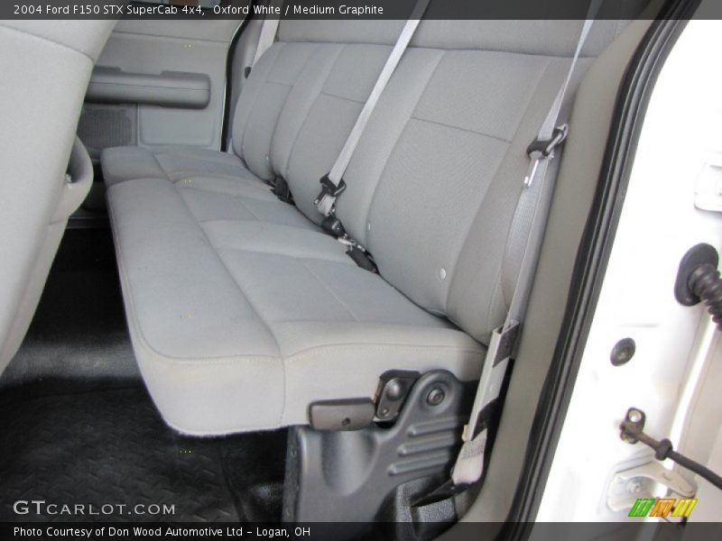 Oxford White / Medium Graphite 2004 Ford F150 STX SuperCab 4x4