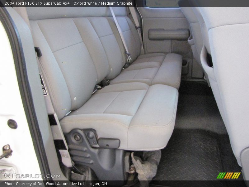 Oxford White / Medium Graphite 2004 Ford F150 STX SuperCab 4x4