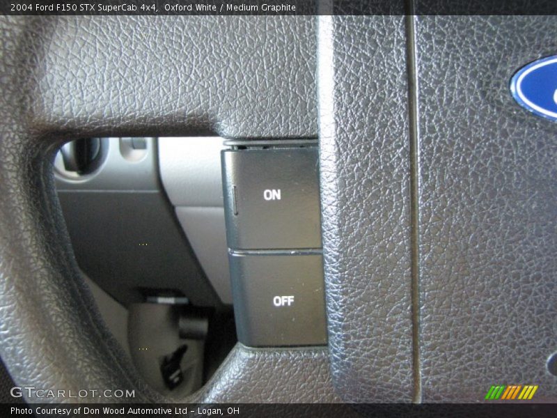 Oxford White / Medium Graphite 2004 Ford F150 STX SuperCab 4x4