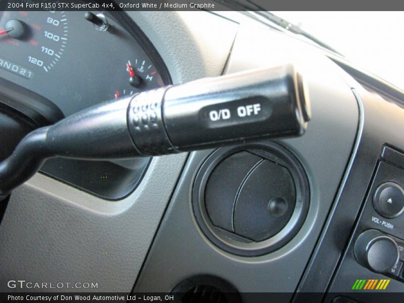 Oxford White / Medium Graphite 2004 Ford F150 STX SuperCab 4x4