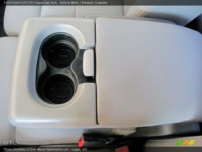 Oxford White / Medium Graphite 2004 Ford F150 STX SuperCab 4x4