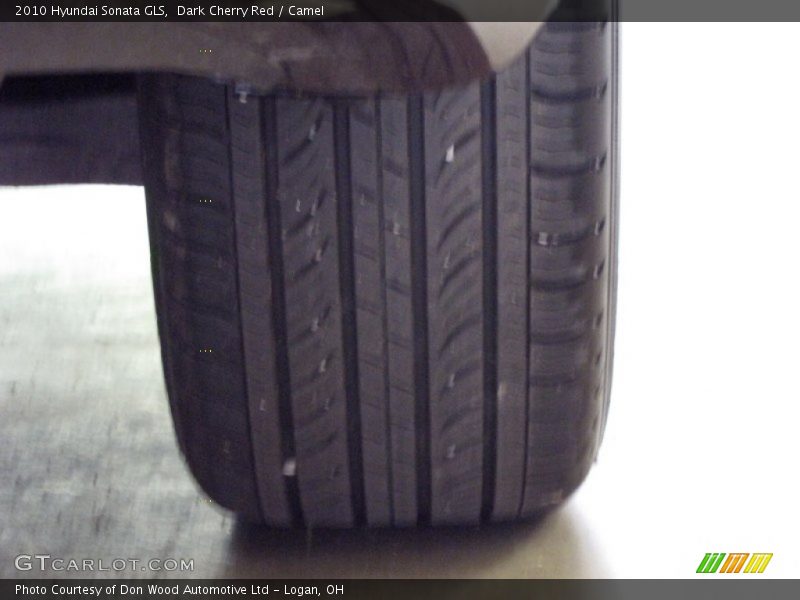 Dark Cherry Red / Camel 2010 Hyundai Sonata GLS