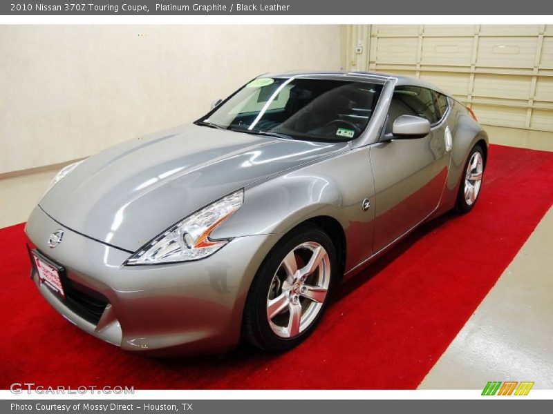 Platinum Graphite / Black Leather 2010 Nissan 370Z Touring Coupe