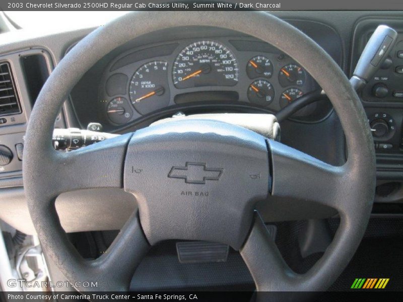  2003 Silverado 2500HD Regular Cab Chassis Utility Steering Wheel