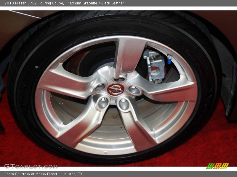 Platinum Graphite / Black Leather 2010 Nissan 370Z Touring Coupe