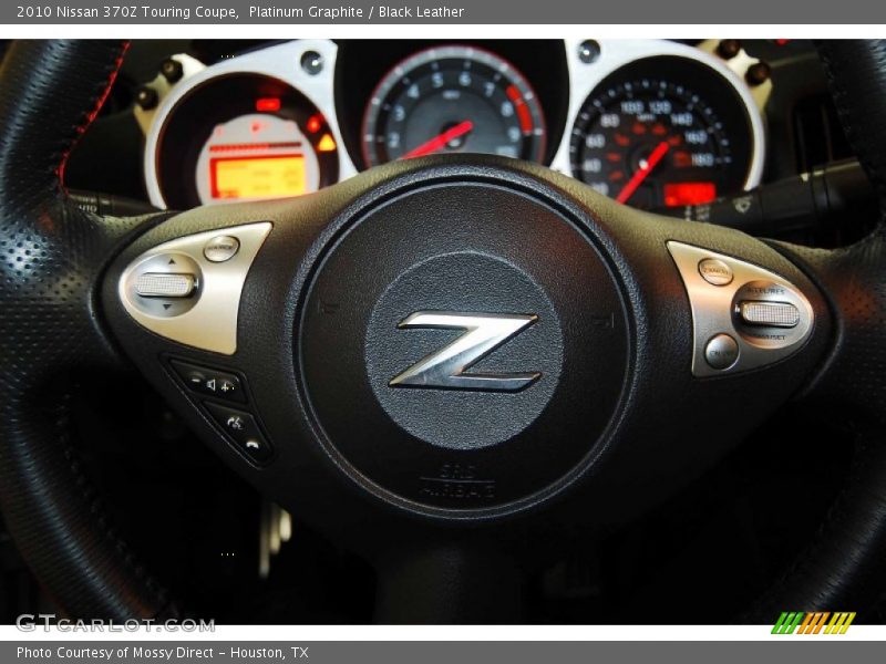 Platinum Graphite / Black Leather 2010 Nissan 370Z Touring Coupe