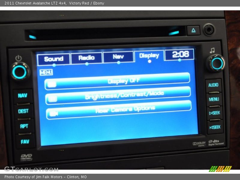 Victory Red / Ebony 2011 Chevrolet Avalanche LTZ 4x4