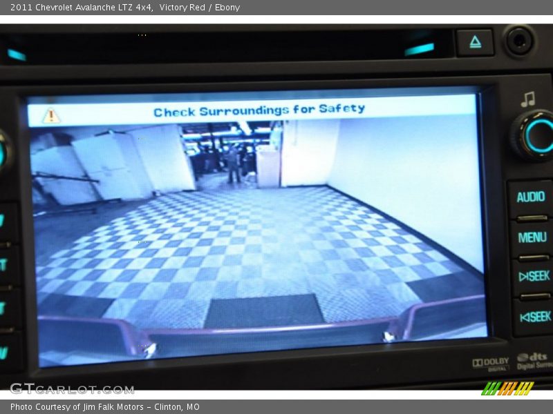 Victory Red / Ebony 2011 Chevrolet Avalanche LTZ 4x4