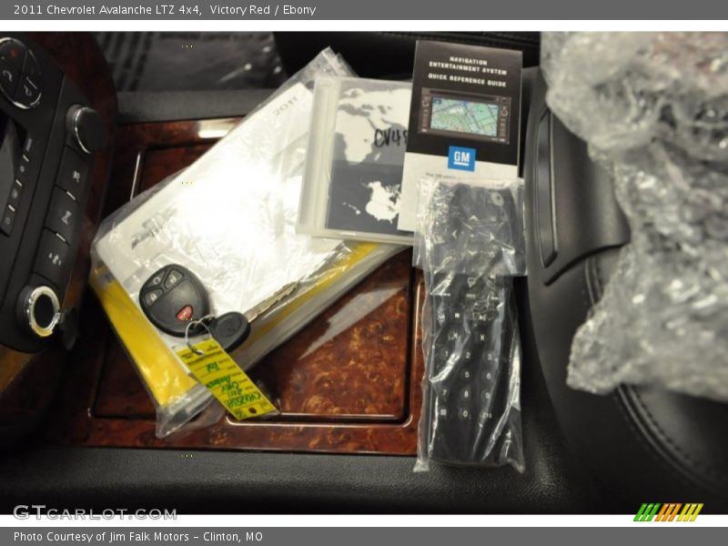Victory Red / Ebony 2011 Chevrolet Avalanche LTZ 4x4