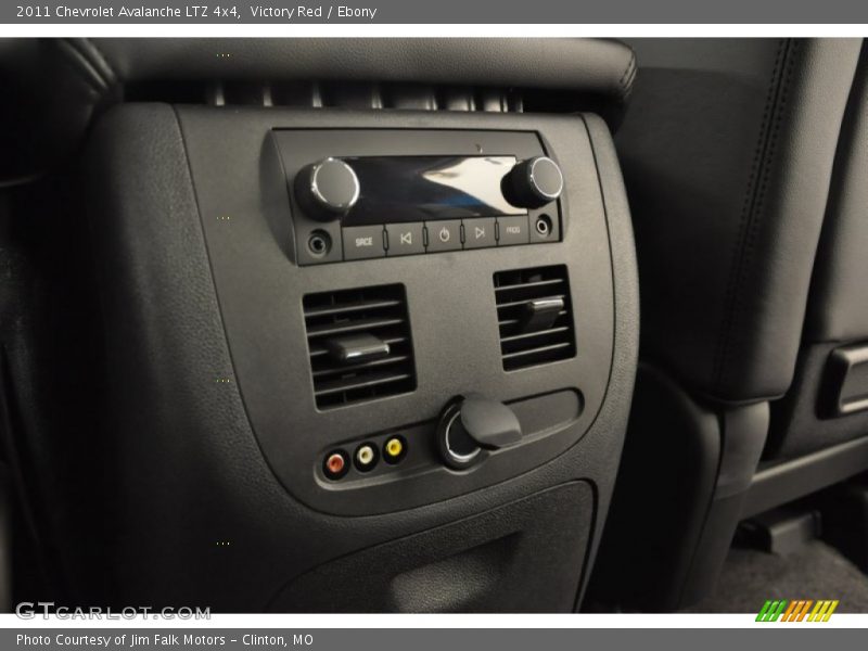 Victory Red / Ebony 2011 Chevrolet Avalanche LTZ 4x4