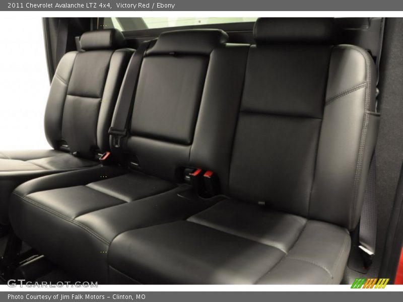 Victory Red / Ebony 2011 Chevrolet Avalanche LTZ 4x4