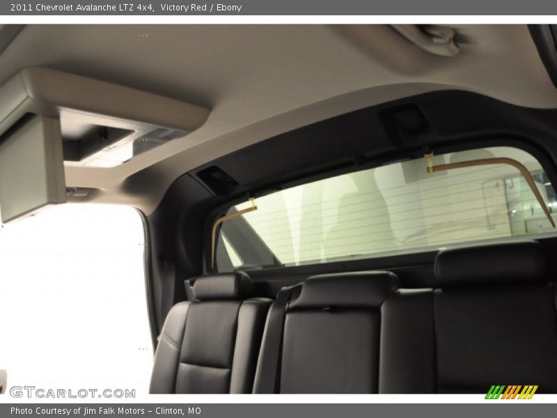 Victory Red / Ebony 2011 Chevrolet Avalanche LTZ 4x4