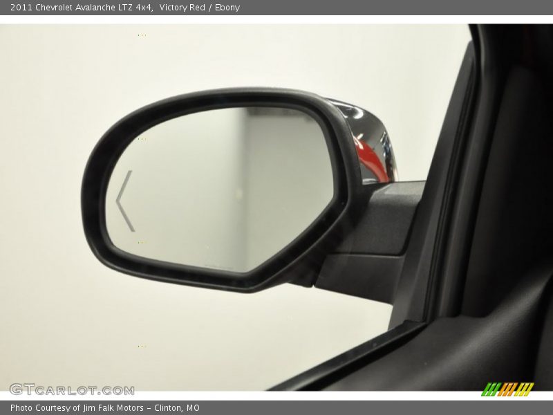 Victory Red / Ebony 2011 Chevrolet Avalanche LTZ 4x4