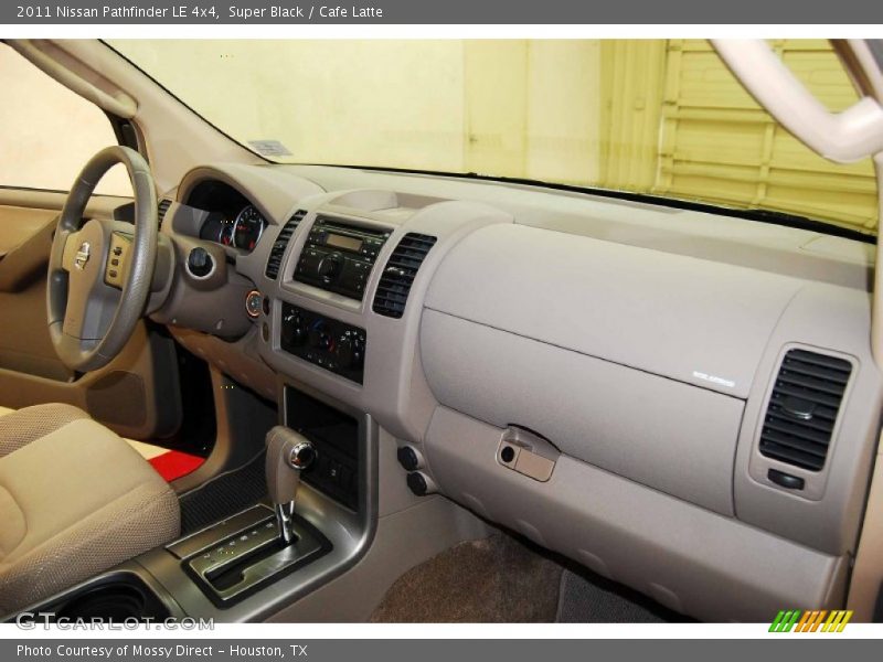 Super Black / Cafe Latte 2011 Nissan Pathfinder LE 4x4