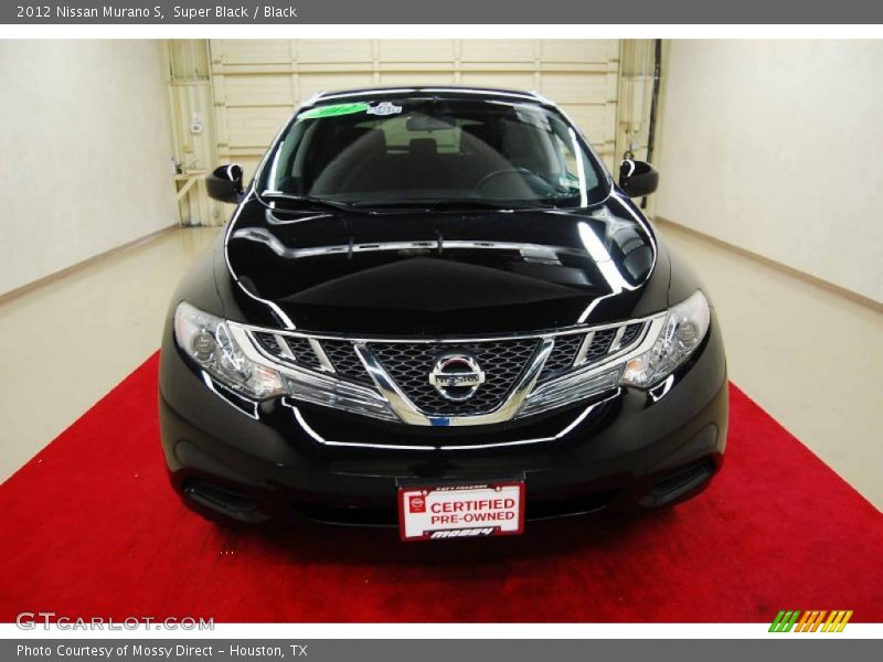 Super Black / Black 2012 Nissan Murano S