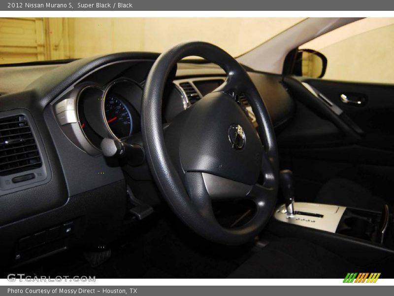 Super Black / Black 2012 Nissan Murano S