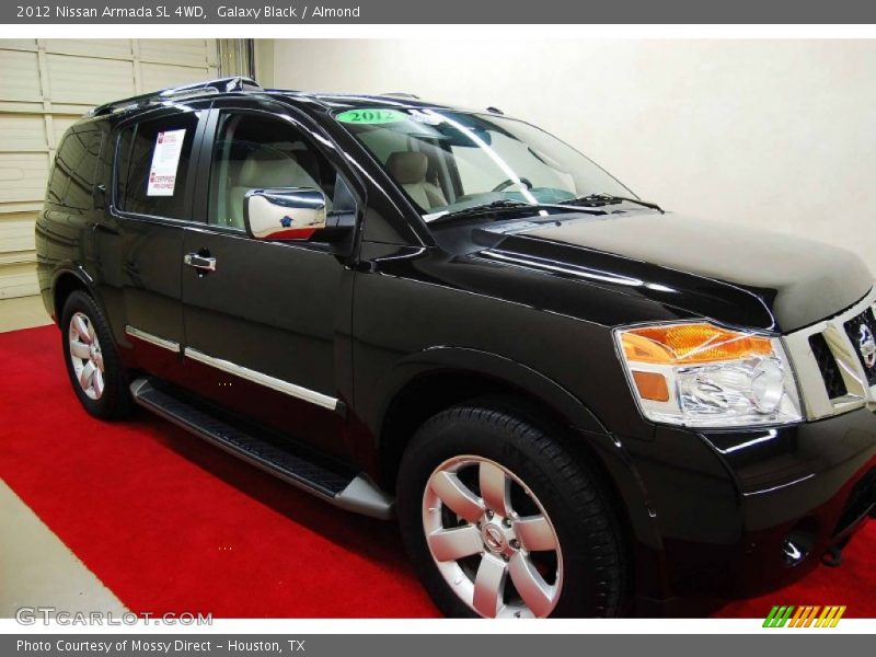 Galaxy Black / Almond 2012 Nissan Armada SL 4WD