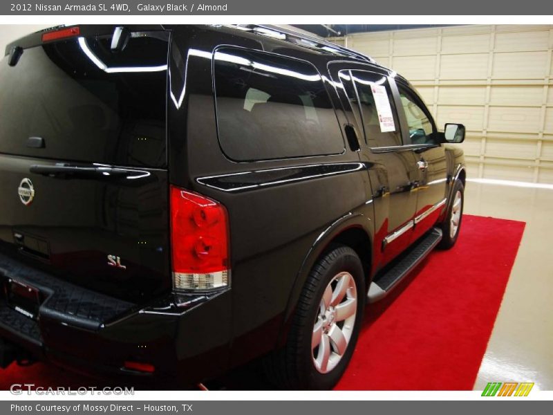 Galaxy Black / Almond 2012 Nissan Armada SL 4WD