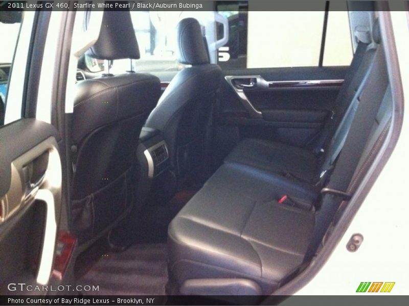 Starfire White Pearl / Black/Auburn Bubinga 2011 Lexus GX 460