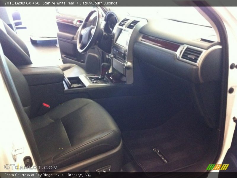 Starfire White Pearl / Black/Auburn Bubinga 2011 Lexus GX 460