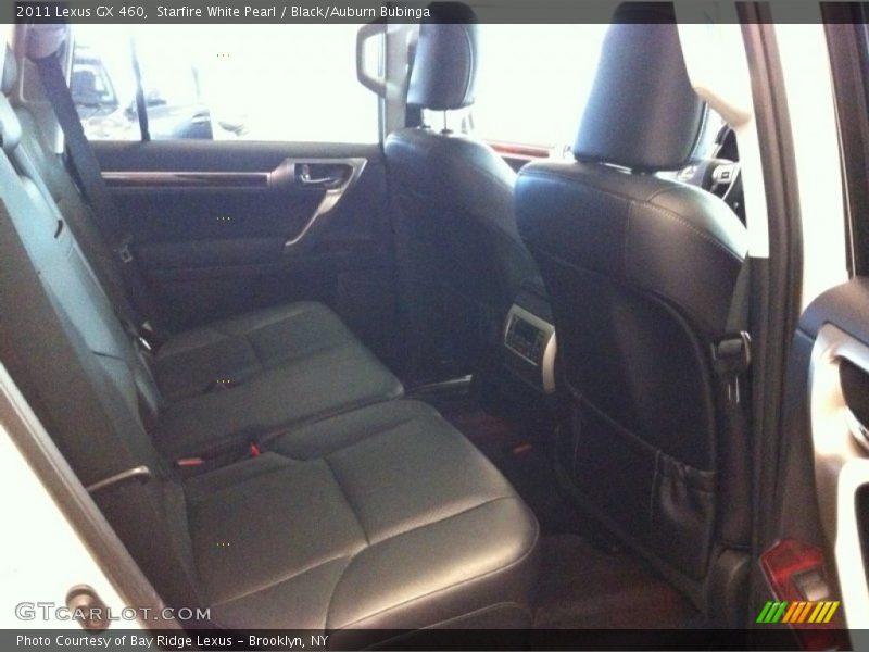 Starfire White Pearl / Black/Auburn Bubinga 2011 Lexus GX 460