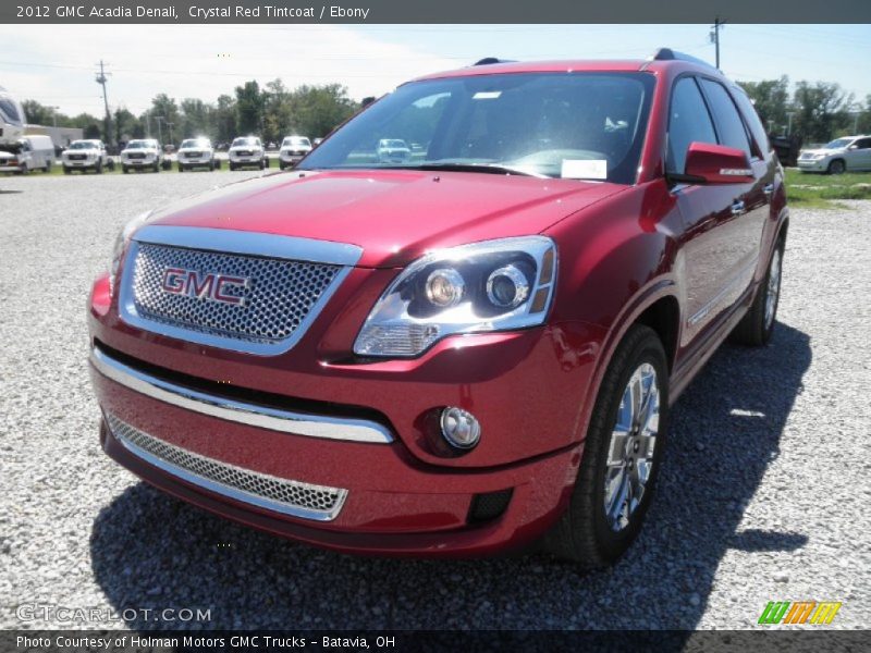 Crystal Red Tintcoat / Ebony 2012 GMC Acadia Denali