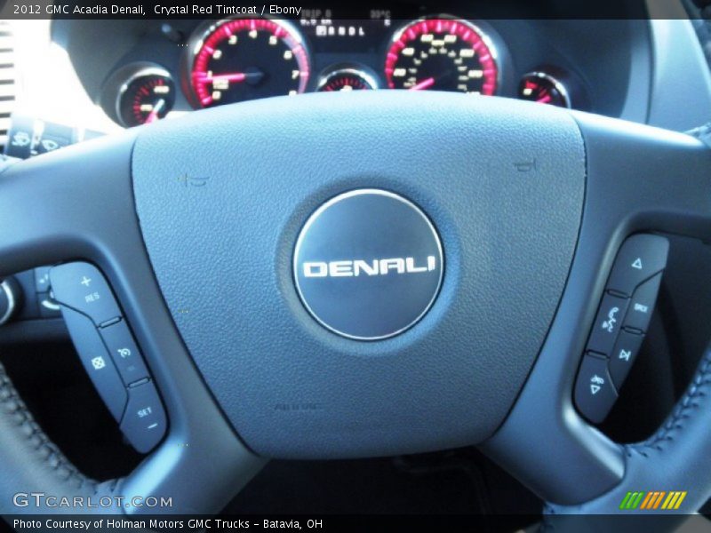 Crystal Red Tintcoat / Ebony 2012 GMC Acadia Denali