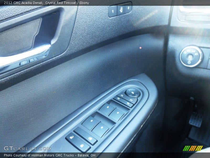 Crystal Red Tintcoat / Ebony 2012 GMC Acadia Denali