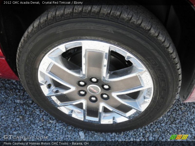 Crystal Red Tintcoat / Ebony 2012 GMC Acadia Denali