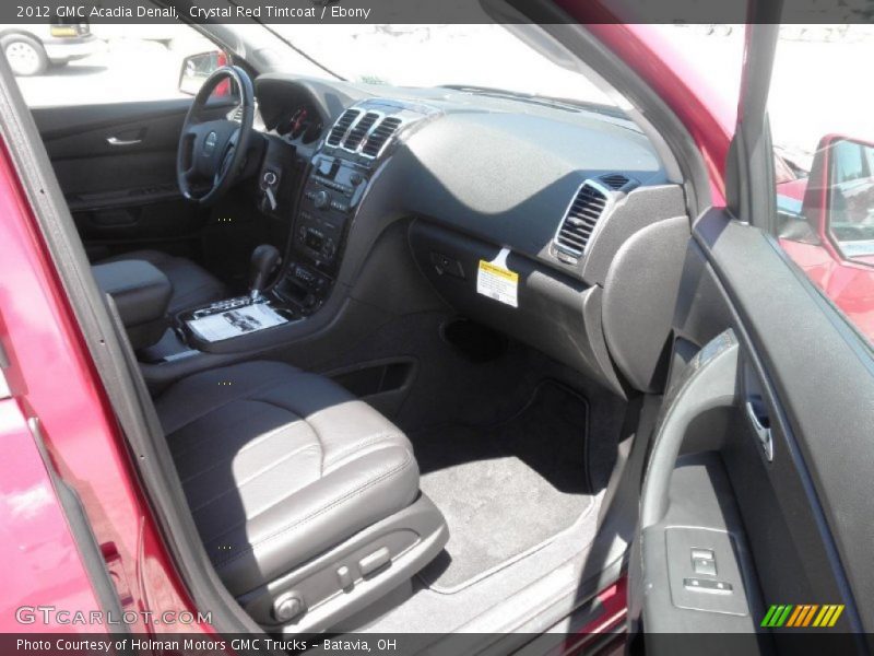 Crystal Red Tintcoat / Ebony 2012 GMC Acadia Denali