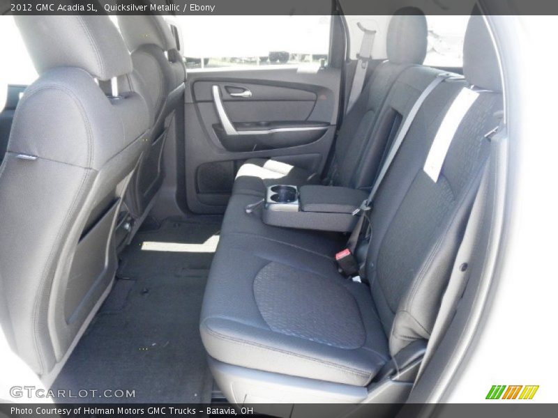 Quicksilver Metallic / Ebony 2012 GMC Acadia SL