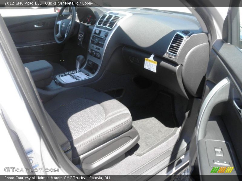 Quicksilver Metallic / Ebony 2012 GMC Acadia SL