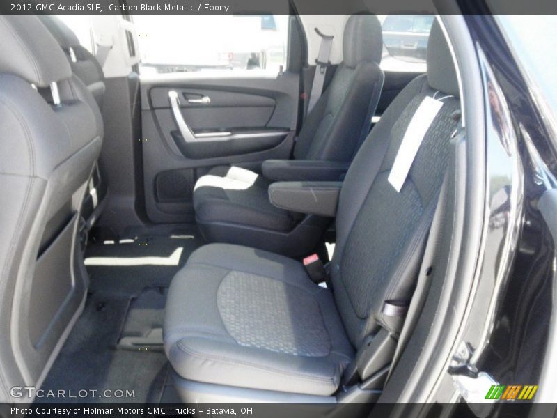 Carbon Black Metallic / Ebony 2012 GMC Acadia SLE