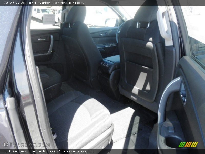 Carbon Black Metallic / Ebony 2012 GMC Acadia SLE