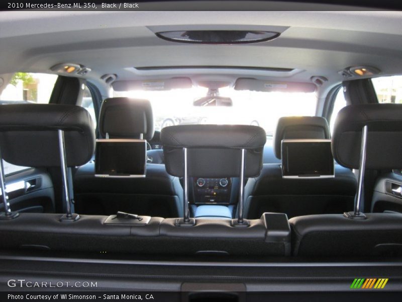 Black / Black 2010 Mercedes-Benz ML 350