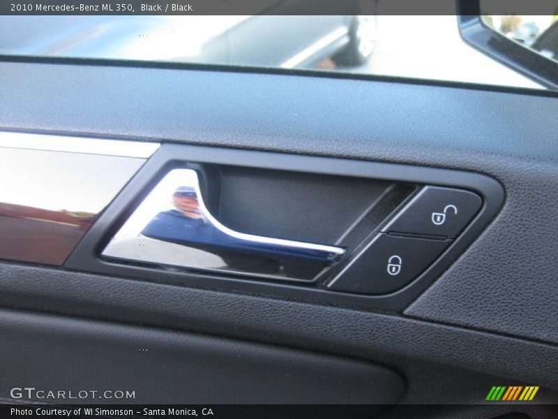 Black / Black 2010 Mercedes-Benz ML 350
